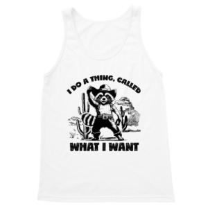 I do a thing - Raccoon - Men's Tank Top