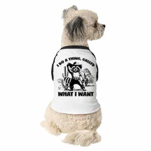 I do a thing - Raccoon - Dog T-shirt
