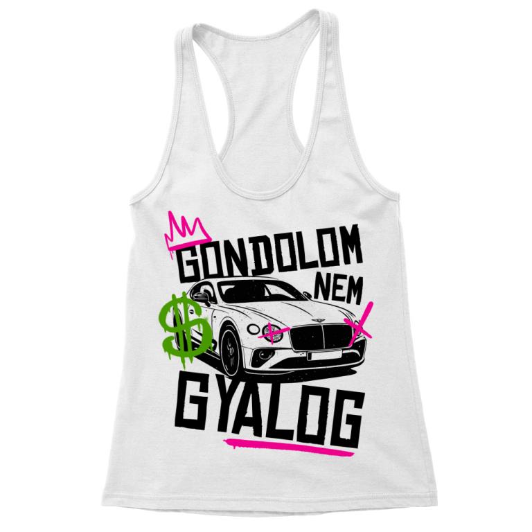 Gondolom nem gyalog - Graffiti - Női Trikó