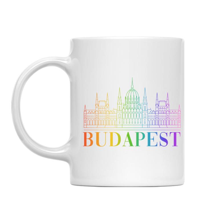 Budapest - Parlament rainbow - Cană