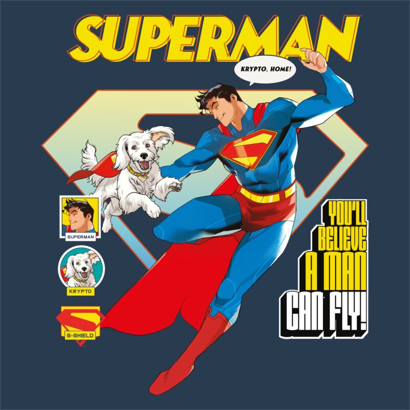 Superman Krypto Vintage Comic