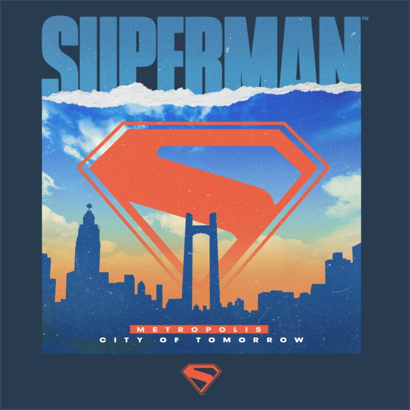 Superman 2025 Metropolis Logo