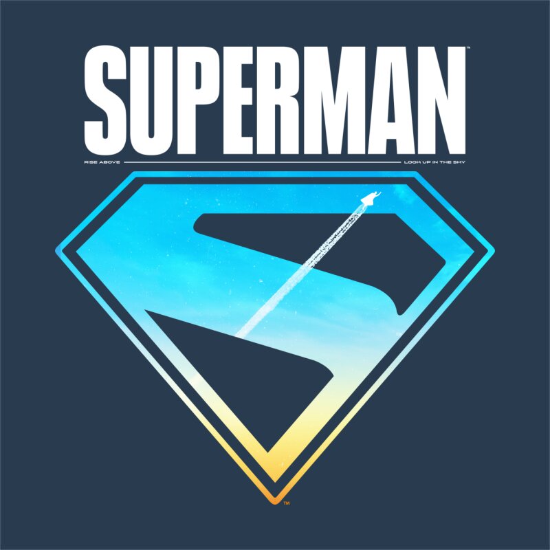 Superman 2025 Sky Logo