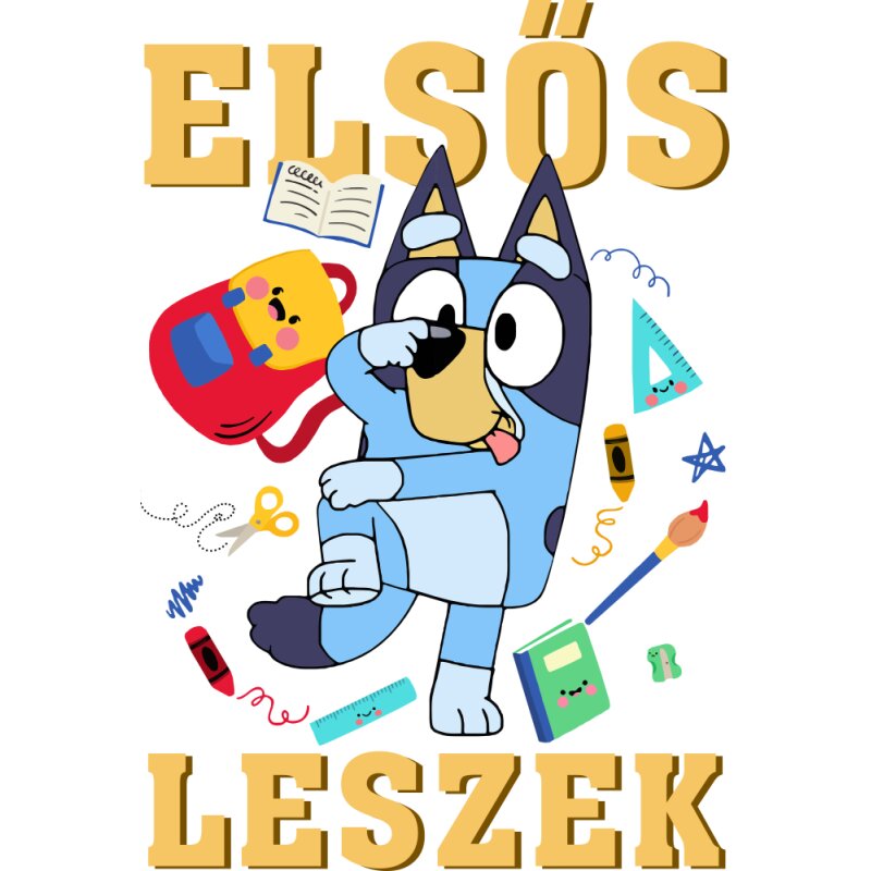 Elsős leszek Bluey-val
