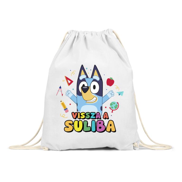 Vissza a suliba Bluey - Tornazsák