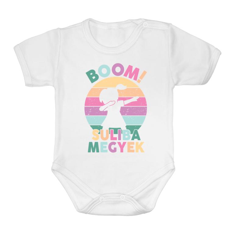 Boom! Suliba megyek - Lányos - Baba Body