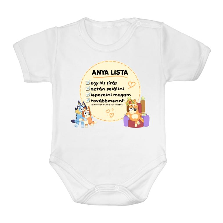 Anya lista Bluey kiadás - Baba Body