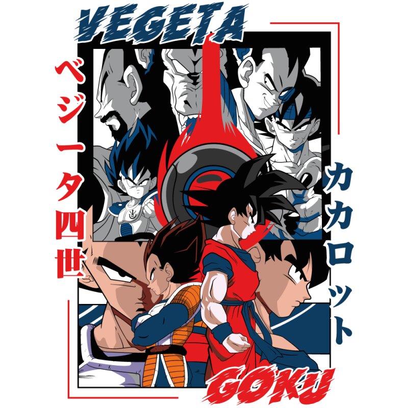 Goku and Vegeta