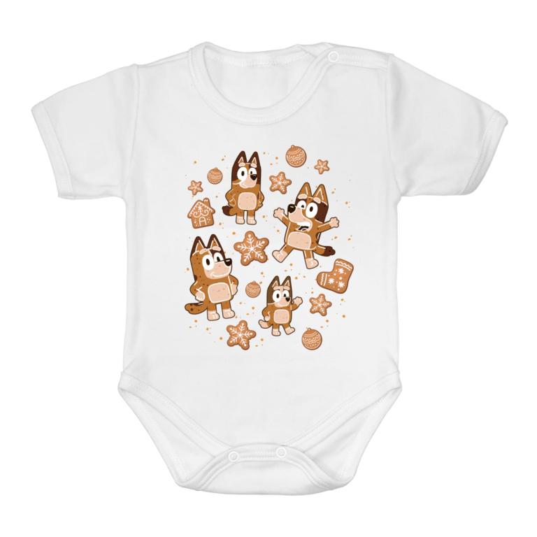 Gingerbread Bluey family