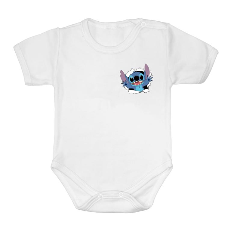 Stitch Jumping In – Paired Heart Print