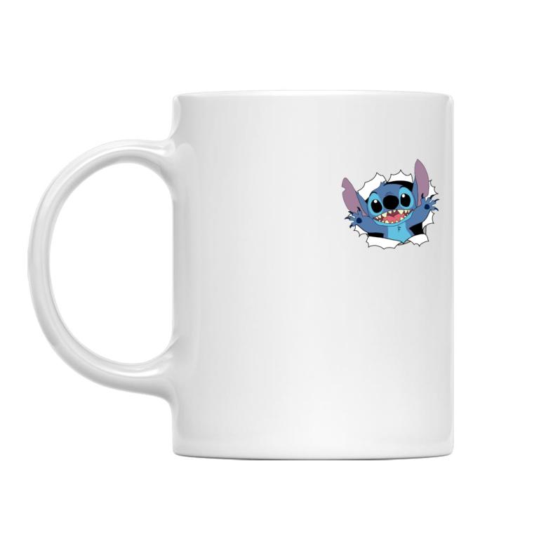 Stitch Jumping In – Paired Heart Print