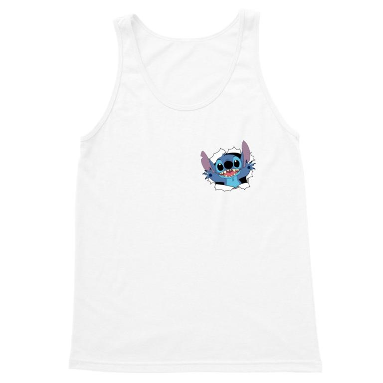 Stitch Jumping In – Paired Heart Print