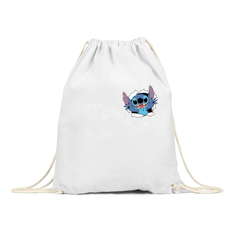 Stitch Jumping In – Paired Heart Print