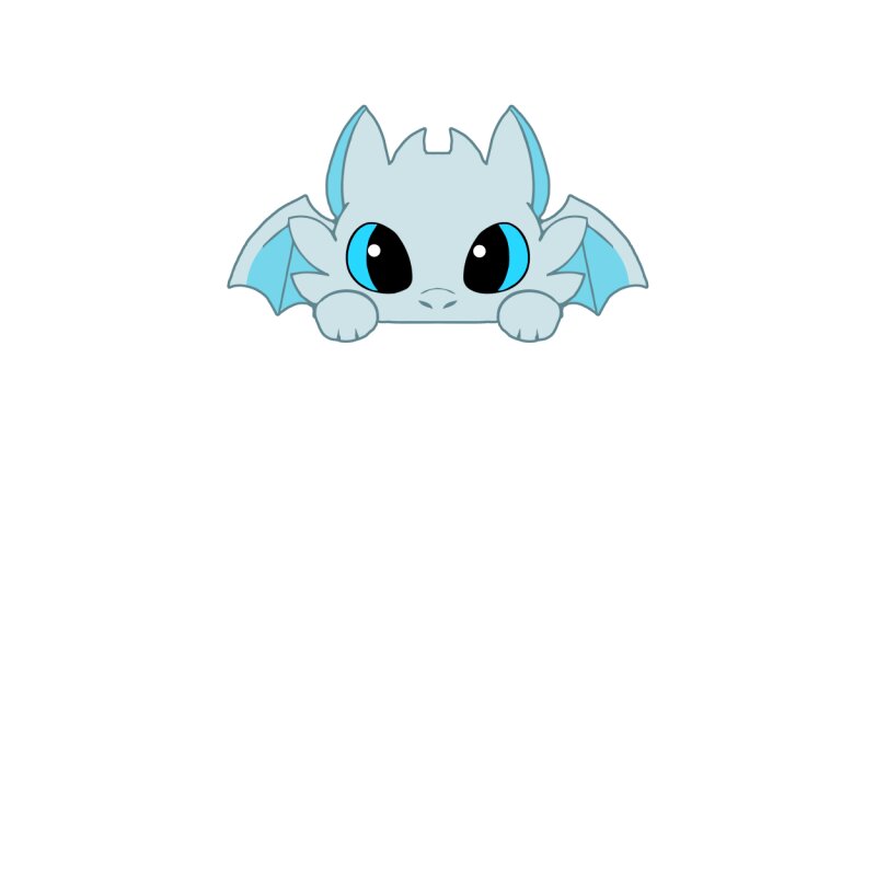Cute Dragon - White - Couple Design