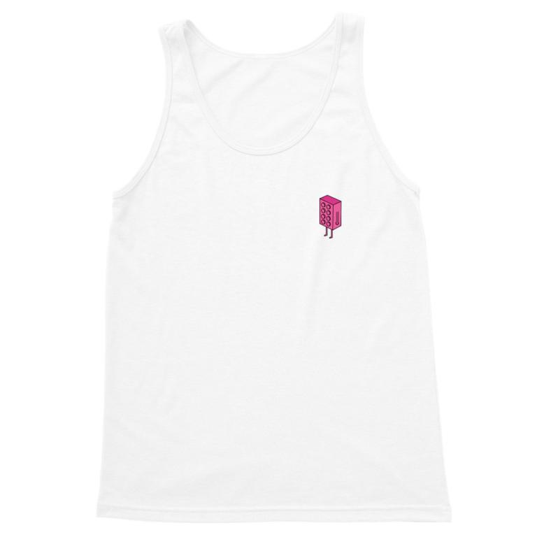 Lego hug - pink - cuople heart print