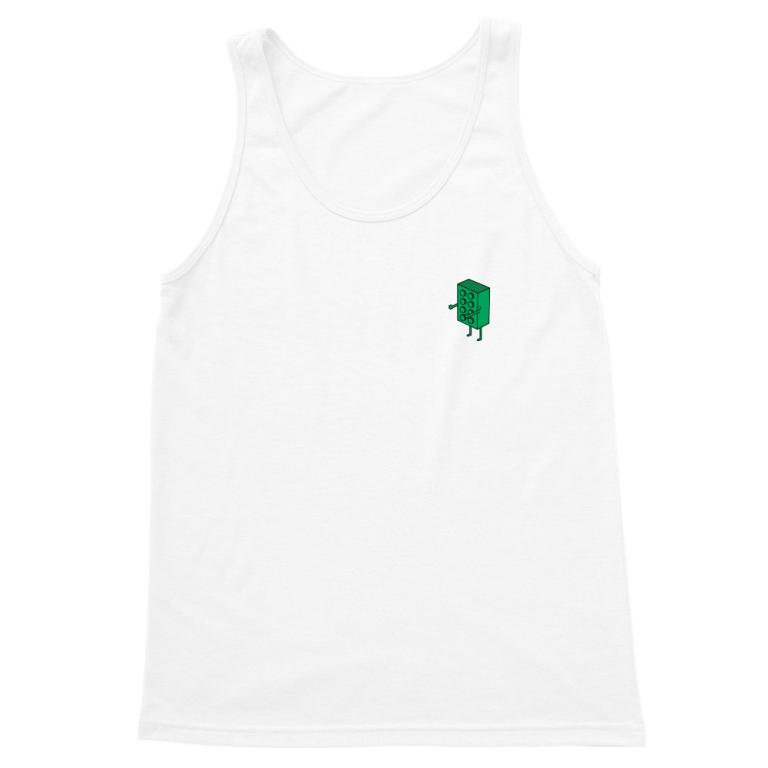 Lego hug - green - couple heart print