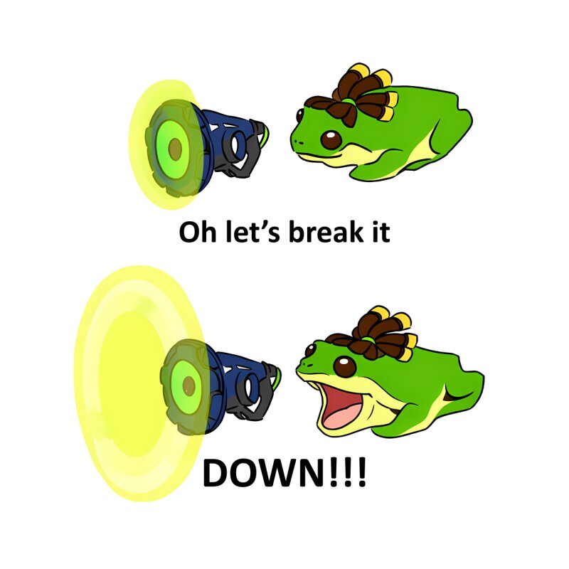Let's break it - Frog