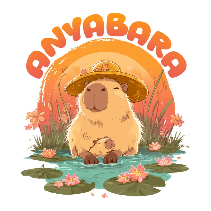 Anyabara - virágos