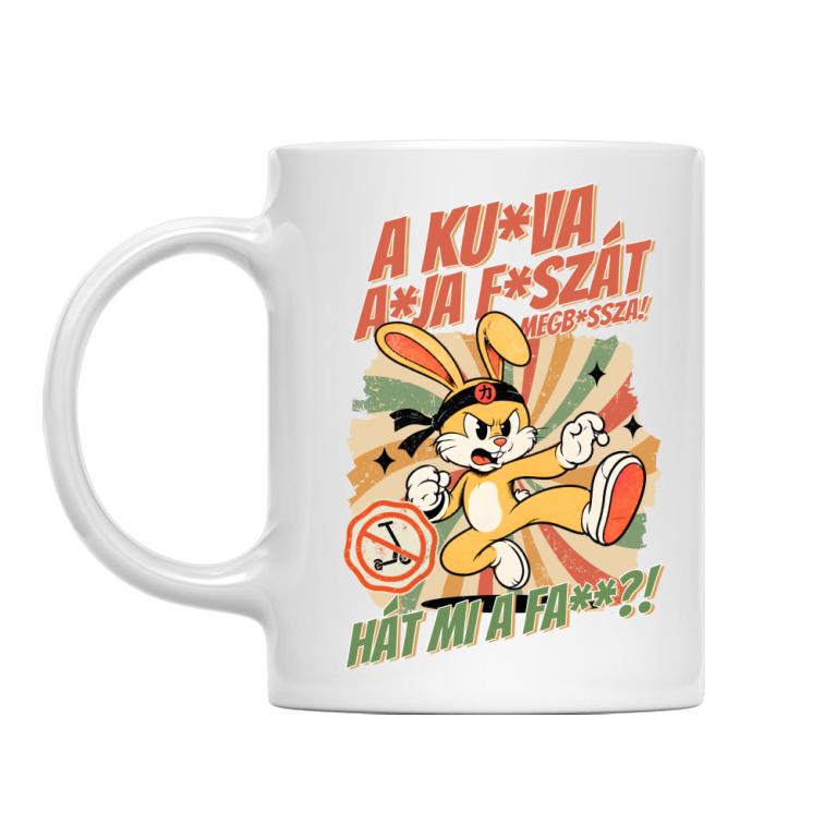 Roller gyűlölő nyuszi - retro