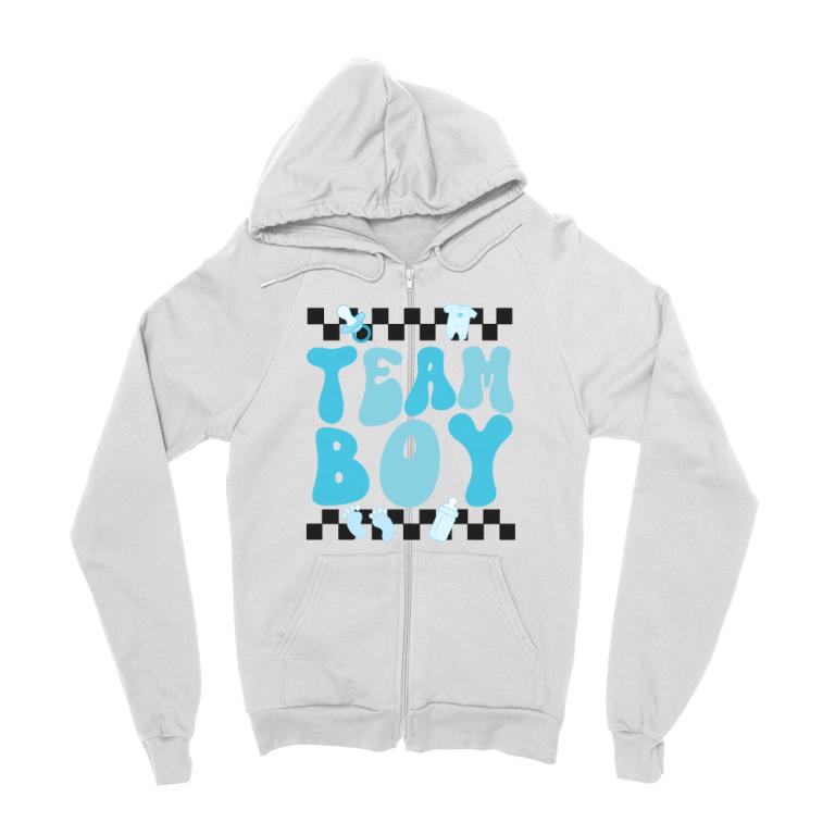 Babyparty - Team boy - Zip Up Hoodie