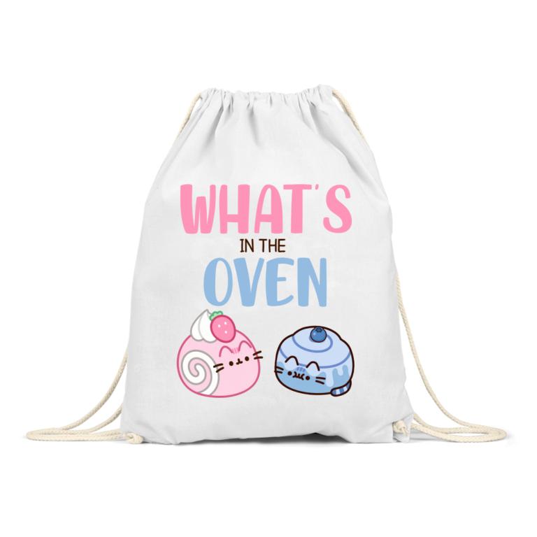 What's in the Oven - Drawstring Bag