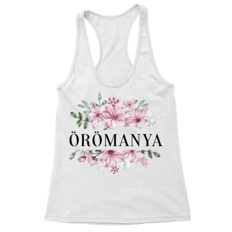 Örömanya - Virágos - Női Trikó