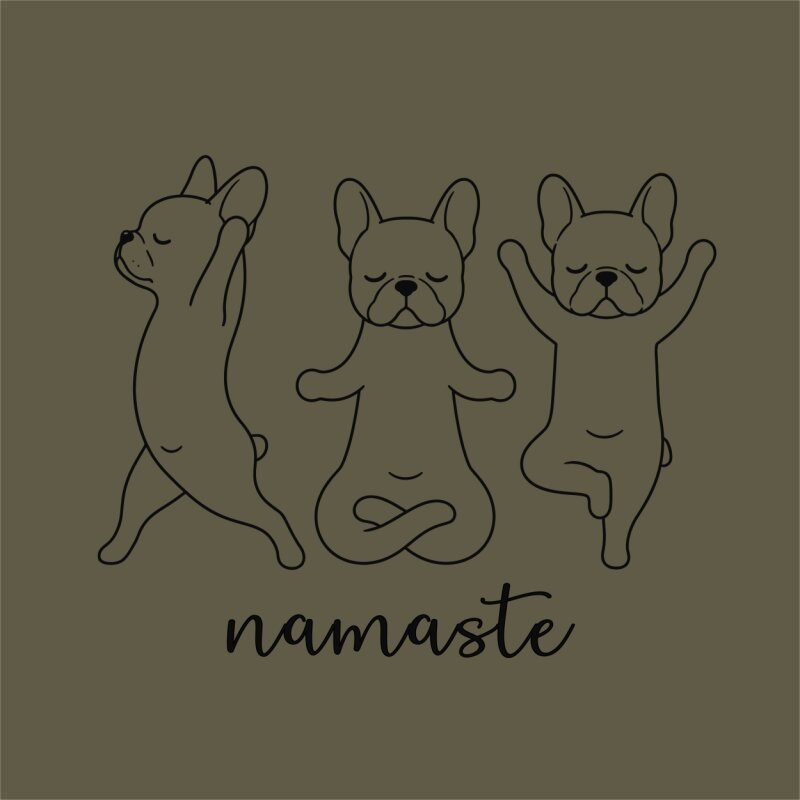 namaste - French bulldog