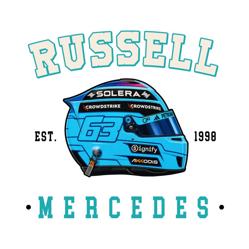 George Russell Helmet