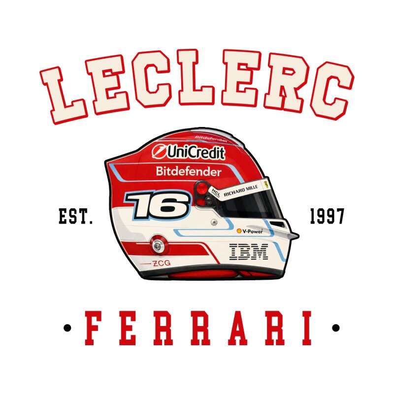 Charles Leclerc Helmet