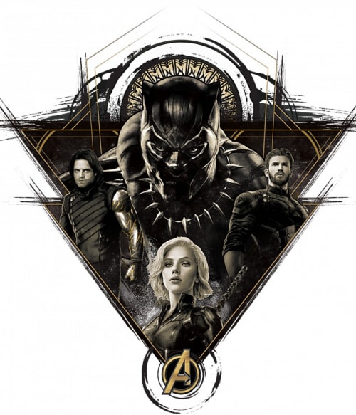 Black Panther Infinity War Marvel Pólók, Pulóverek, Bögrék - Marvel