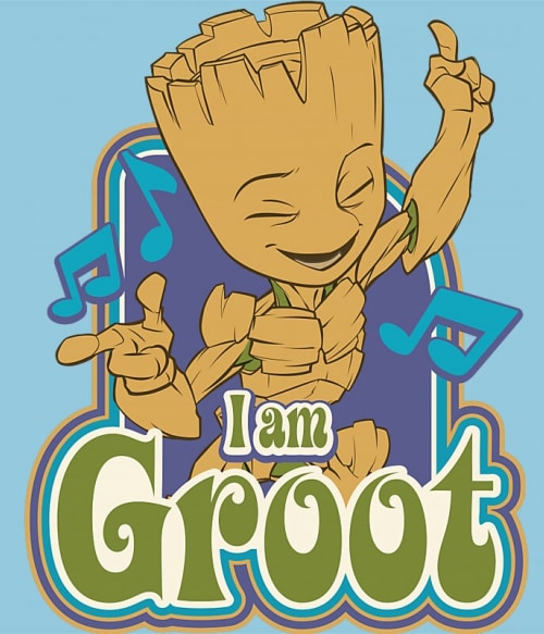Dancing Groot Póló - Ha Guardians of the Galaxy rajongó ezeket a pólókat tuti imádni fogod!