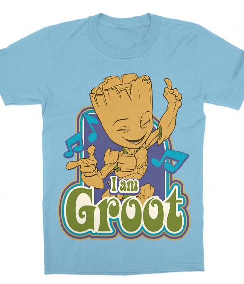 Dancing Groot Marvel Gyerek Póló - Marvel