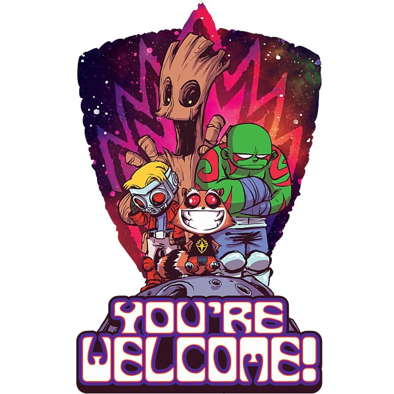 Guardians cartoon - Design preview