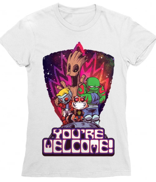 Guardians cartoon Póló - Ha Guardians of the Galaxy rajongó ezeket a pólókat tuti imádni fogod!