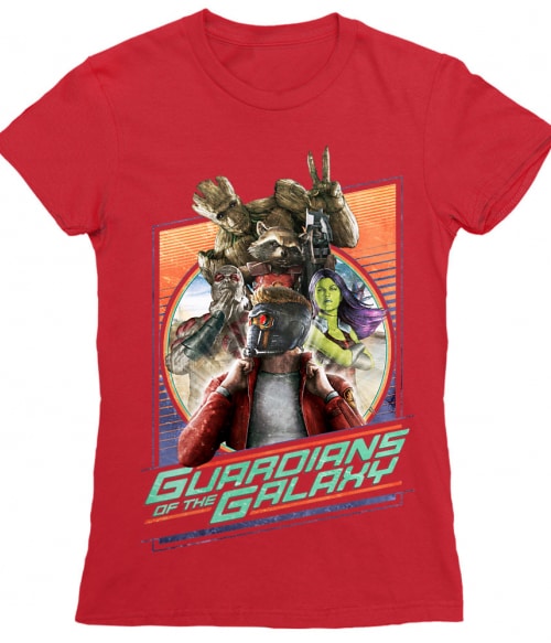 Guardians team retro Póló - Ha Guardians of the Galaxy rajongó ezeket a pólókat tuti imádni fogod!