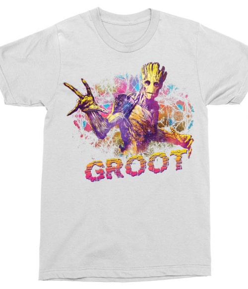 Groot colors Guardians of the Galaxy Póló - Marvel