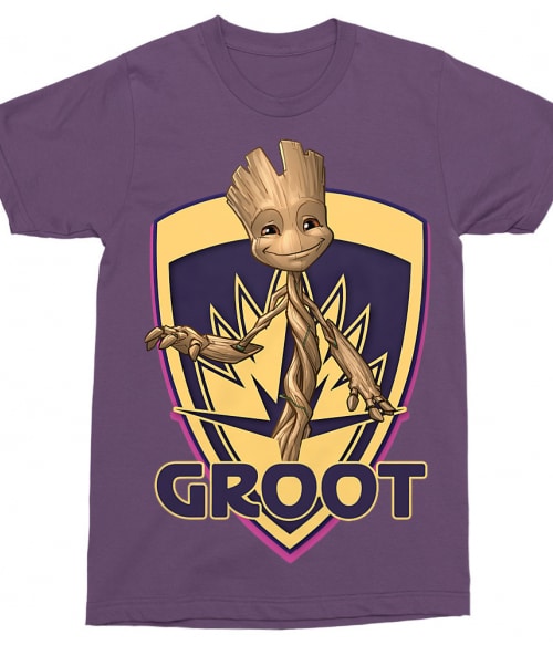 Groot shield Marvel Férfi Póló - Marvel