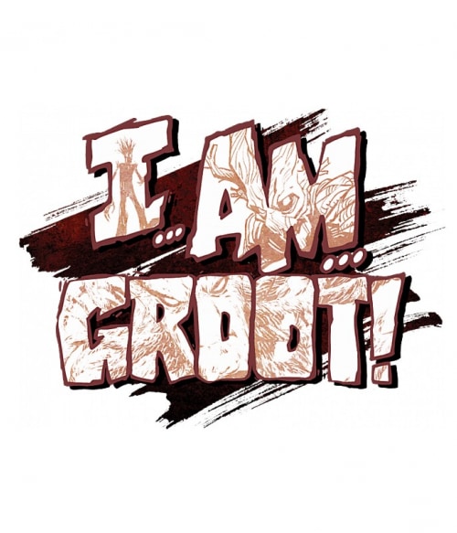 I am Groot Marvel Marvel Marvel Pólók, Pulóverek, Bögrék - Marvel