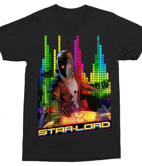 Star Lord music Póló - Ha Guardians of the Galaxy rajongó ezeket a pólókat tuti imádni fogod!