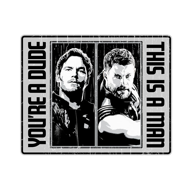You're a dude - Design preview