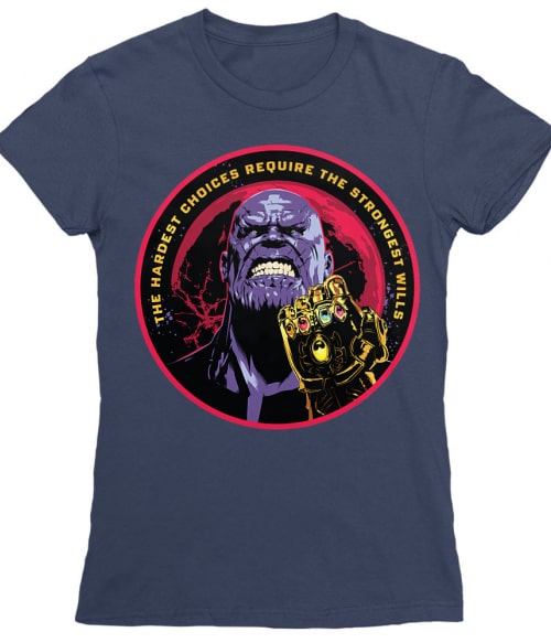 Strongest wills Póló - Ha Thanos rajongó ezeket a pólókat tuti imádni fogod!