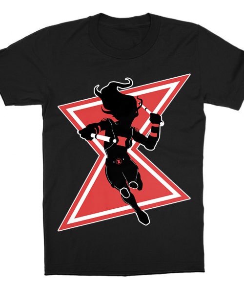 Black Widow Black and Red Póló - Ha Black Widow rajongó ezeket a pólókat tuti imádni fogod!