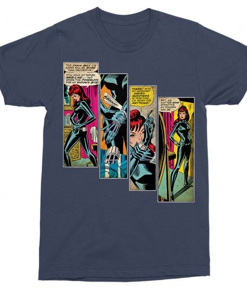 Black Widow Comics Póló - Ha Black Widow rajongó ezeket a pólókat tuti imádni fogod!