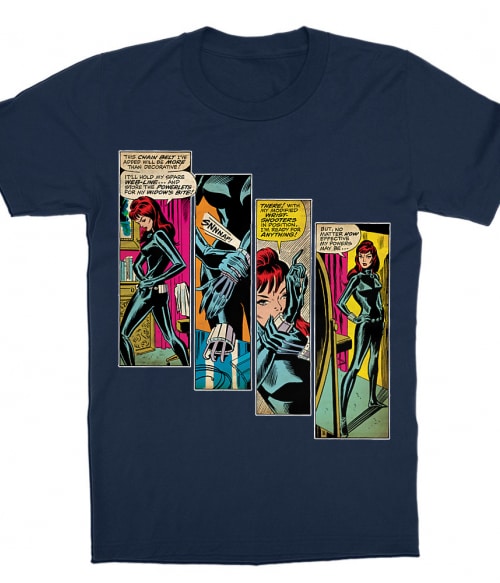 Black Widow Comics Póló - Ha Black Widow rajongó ezeket a pólókat tuti imádni fogod!