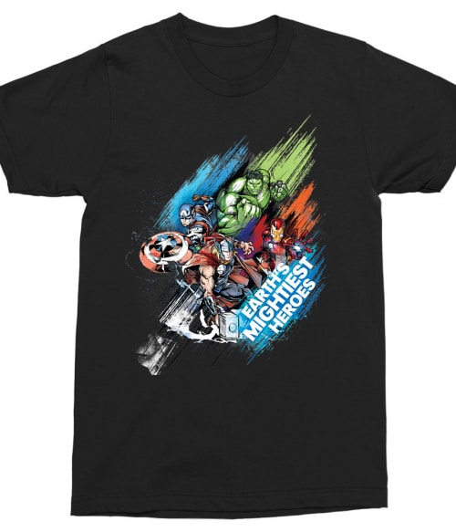 Earth's Mightiest Heroes Póló - Ha Avengers rajongó ezeket a pólókat tuti imádni fogod!