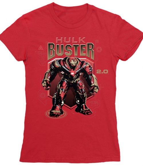Hulk Buster Póló - Ha Avengers rajongó ezeket a pólókat tuti imádni fogod!