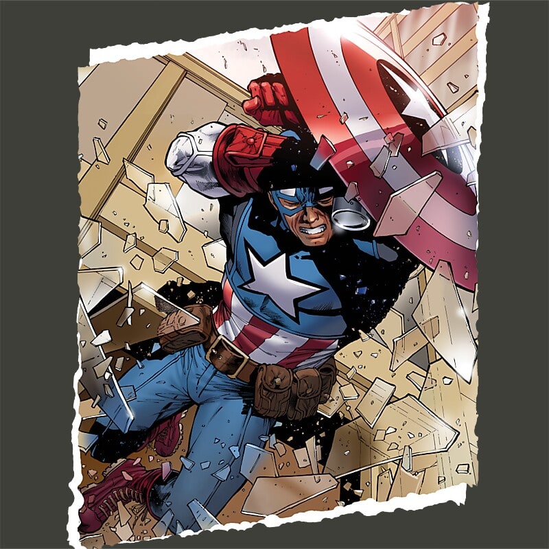 Captain America jump