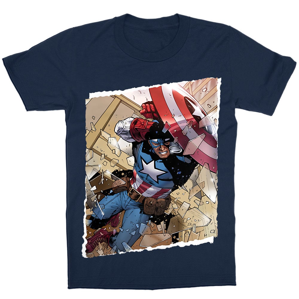 Captain America jump Fashion Gyerek Póló