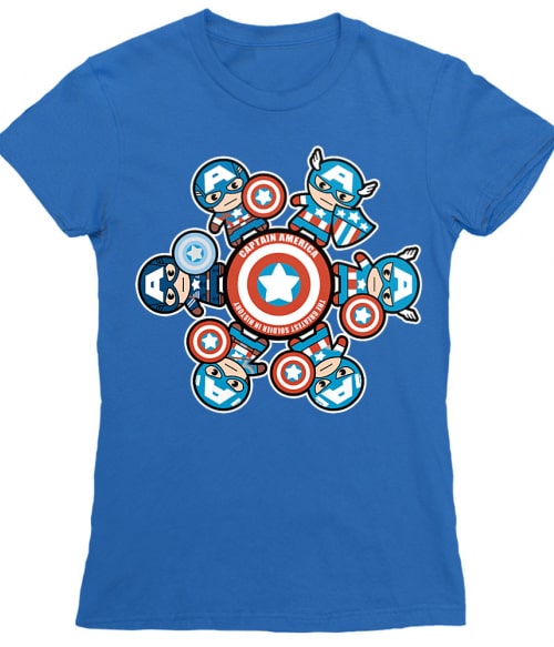 Captain America kawaii Póló - Ha Captain America rajongó ezeket a pólókat tuti imádni fogod!