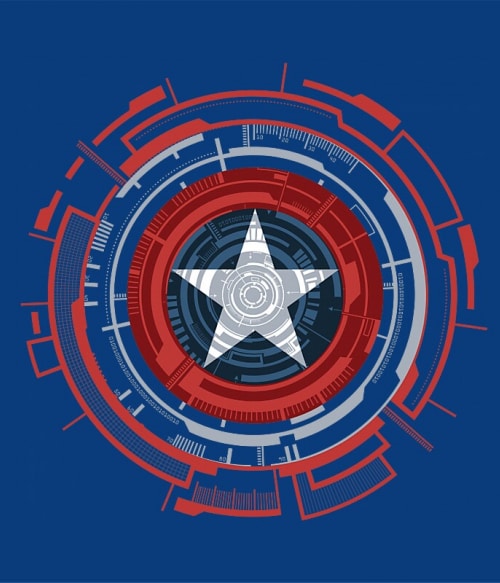 Numeric Shield Marvel Pólók, Pulóverek, Bögrék - Marvel